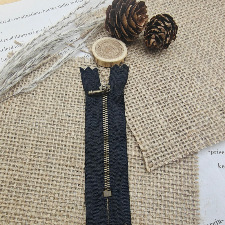 No. 0 Zipper Metal Open-End Small Zipper Toy Doll Clothing Zipper Fine Tooth Small Tooth Doll Clothing Small Zipper