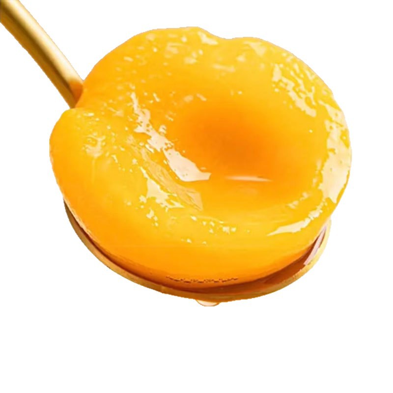 Korean Yellow Peach Canned 425g*12 Cans Genuine Ready-To-Eat Canned Fruit Fresh Sugar Water Canned Fruit Wholesale