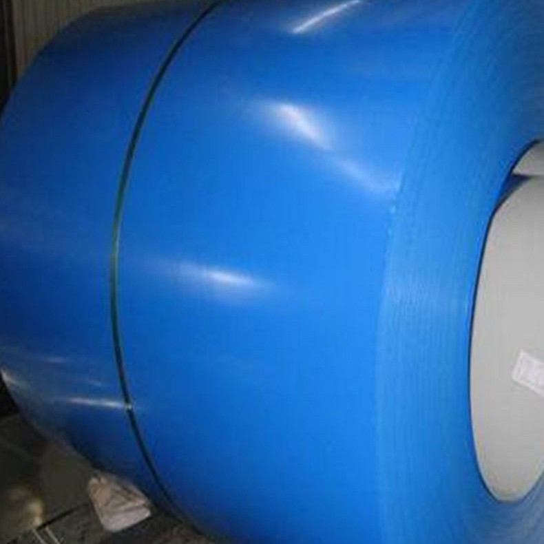 Baosteel genuine color steel coil navy color coated coil corrugated board can be pressed tile film