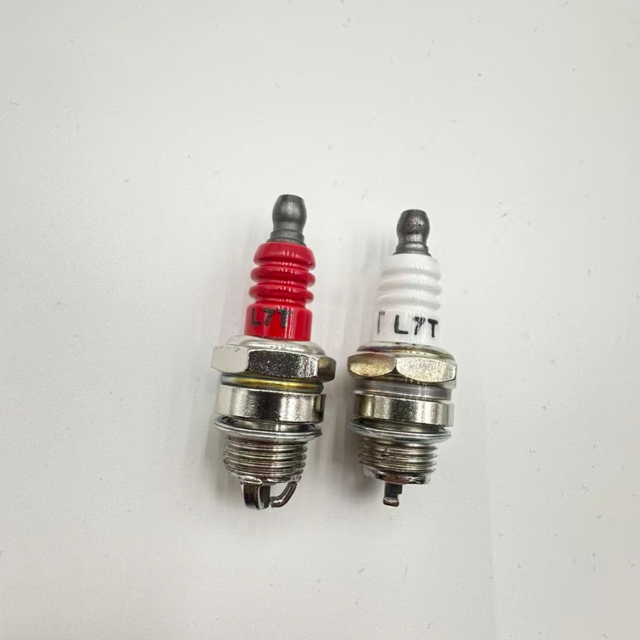 Motorcycle Spark Plug Gy6 Scooter Spark Plug A7Tc Multi-Angle Ignition Modification 3-Prong A7Tc Spark Plug