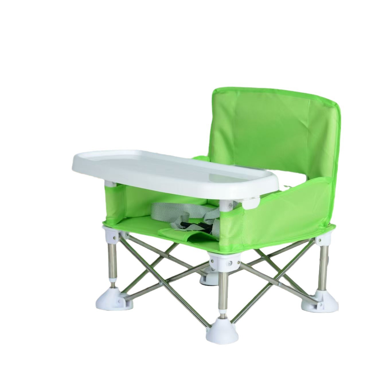 Manufacturer Wholesale Children's Folding Small Dining Chair, Easy to Carry, Baby Dining Table and Chairs, Baby Outing Folding Dining Chair