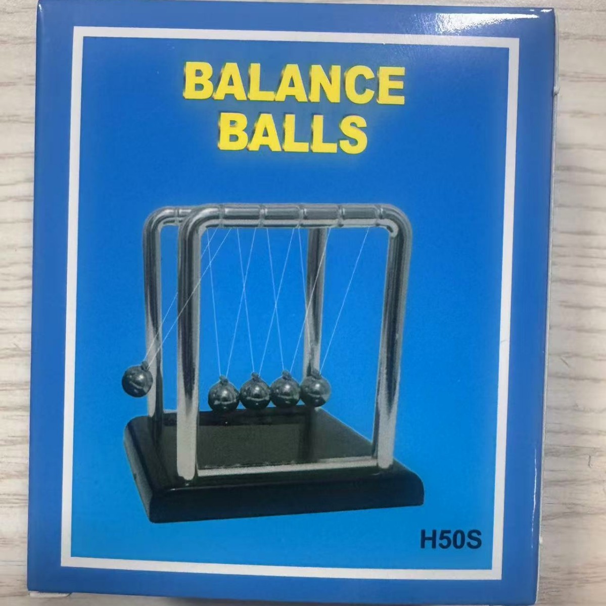 Christmas Plastic Newton Bumper Ball Decompression Newton Swing Ball Suspension Ball Toy Office Ornaments Creative Gifts