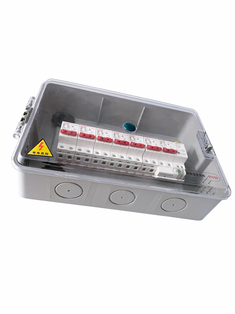 Cable Branch Box Transparent Plastic Switch Box Outdoor Rainproof Distribution Box Terminal Box Meter Box Multi-Function Box
