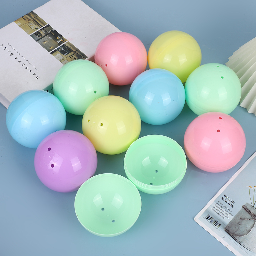 50mm-120mm round twist egg shell twist machine doll machine lottery ball 10cm caliber eggshell wholesale