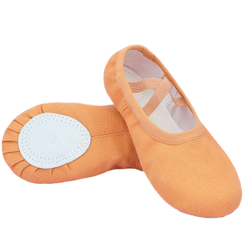 Children's Dancing Shoes Women's Soft-soled Cats Claw for Boys and Girls Fleshy Lace-up-free Dancing Shoes Body Ballet