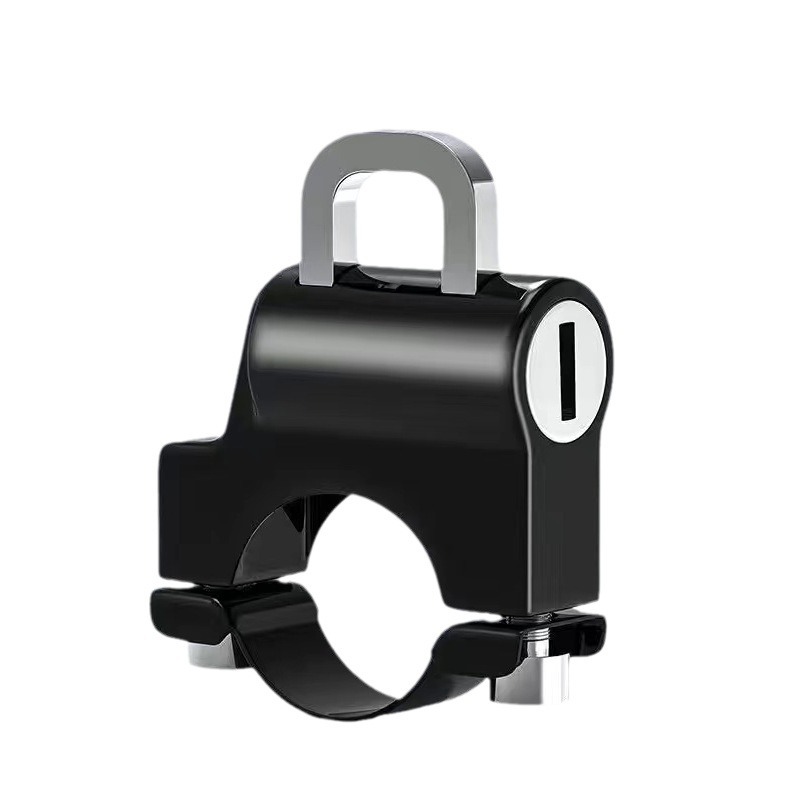 Electric Vehicle Helmet Lock Anti-Theft Helmet Hook Lock Battery Vehicle Hook Bicycle Multi-Functional Anti-Theft Helmet Padlock