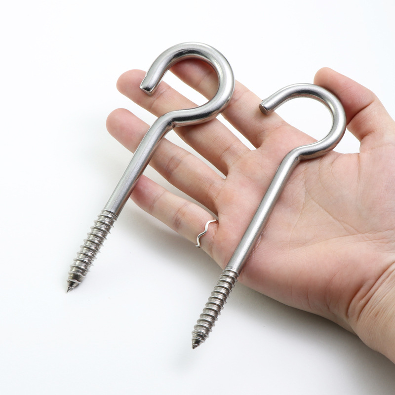 Factory supply stainless steel sheep's eye nail direct selling sheep's eye thread multi-specification metal sheep's eye nail sheep's eye screw ring