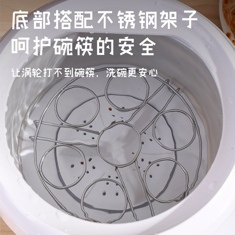 New Folding Dishwasher Household Small Mini Turbine Dishwasher Fruit and Vegetable Washing Machine MINI Dishwasher