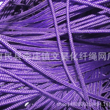 Nylon rope white core braided rope clothes binding drawstring tent rope fishing rope wear-resistant factory wholesale