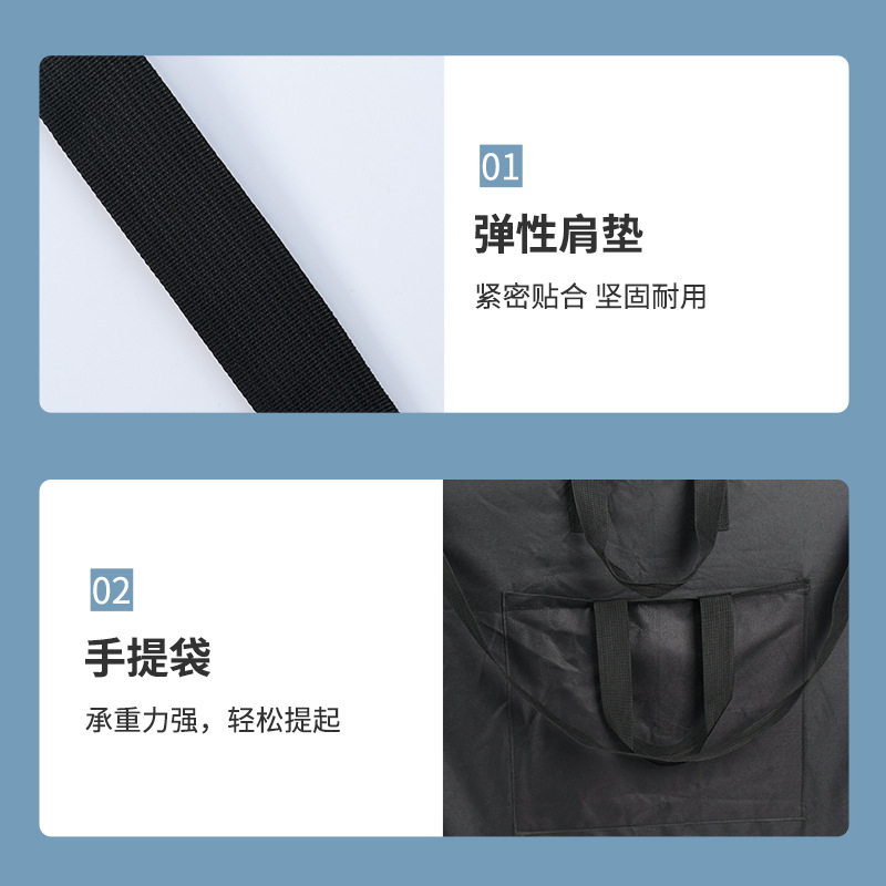 Folding massage bed with Wheels Backpack massage portable household needle moxibustion beauty therapy portable storage bag free shipping