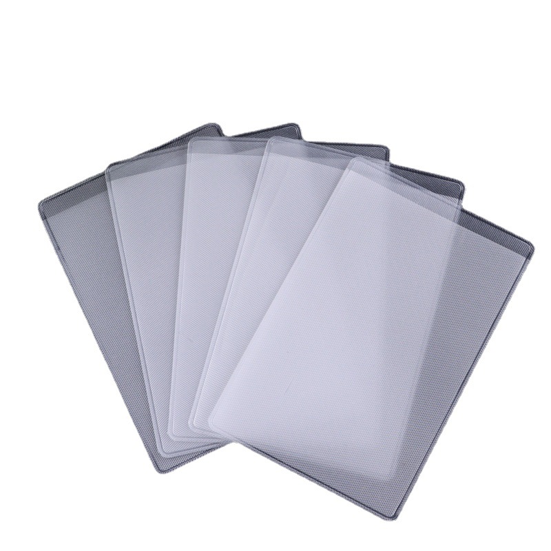Transparent frosted anti-magnetic identity card set bank card set member card set bus card protection set PVC manufacturer