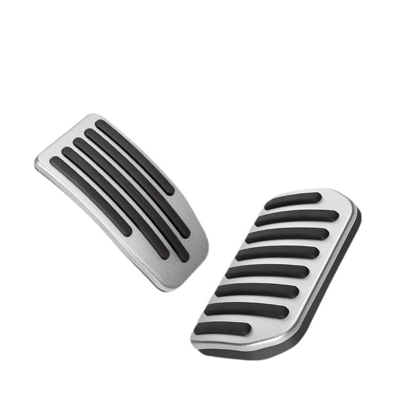 Suitable for Tesla Model3/Y accelerator brake rest pedal aluminum alloy protective cover interior modification accessories