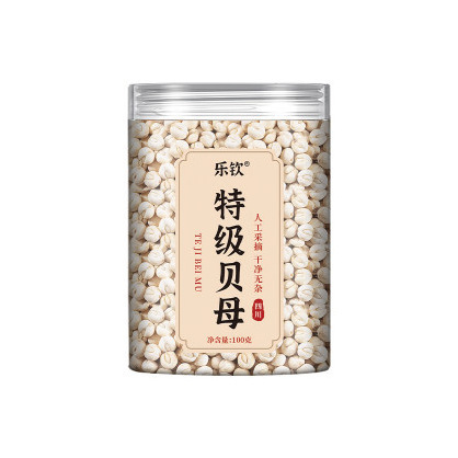 Premium Fritillaria 100g Canned Spot Wholesale Artificially Selected Sulfur-Free and Fragrance-Free Fritillaria Granules Drop Shipping Ss