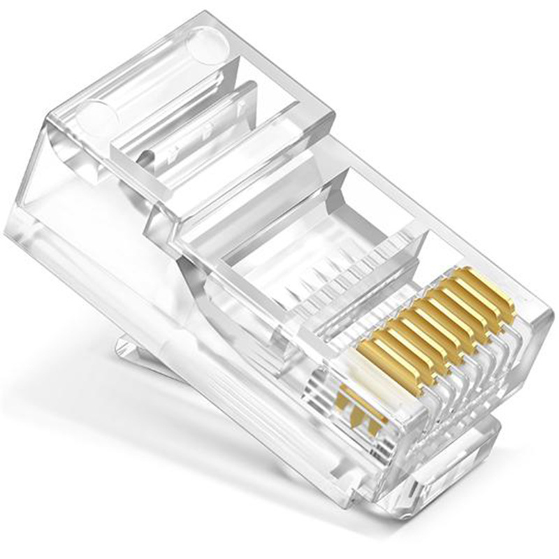 Yongwei Super Class 5 Class 6 Unshielded Crystal Head RJ45/8P8C Network CAT5e/6 Computer Network Connector