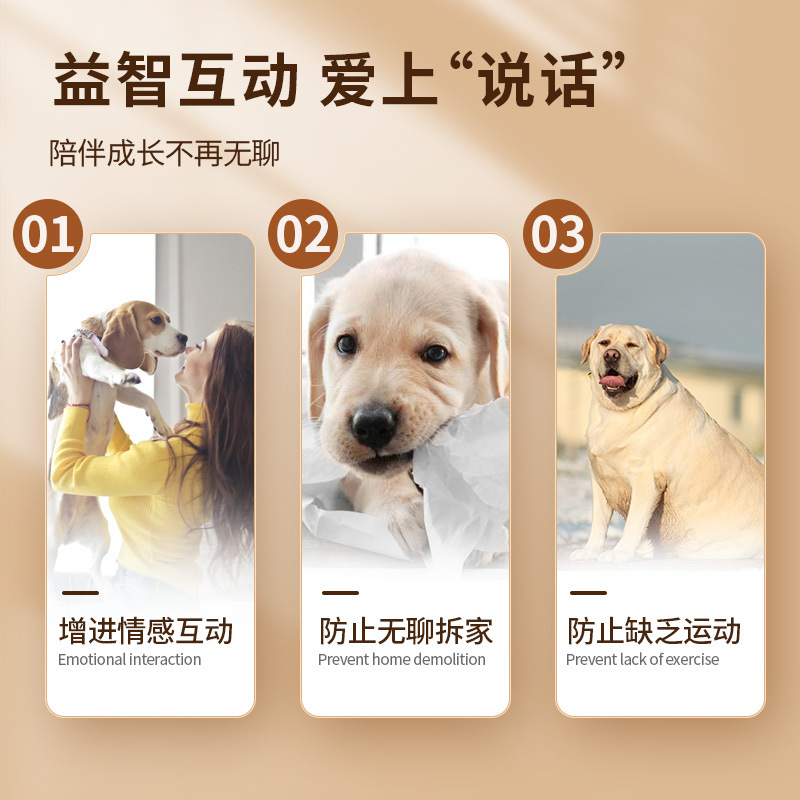 Dog Talking Button, Pet Communication Button, Sounder, Cat Bell Toy, Recording Training Artifact