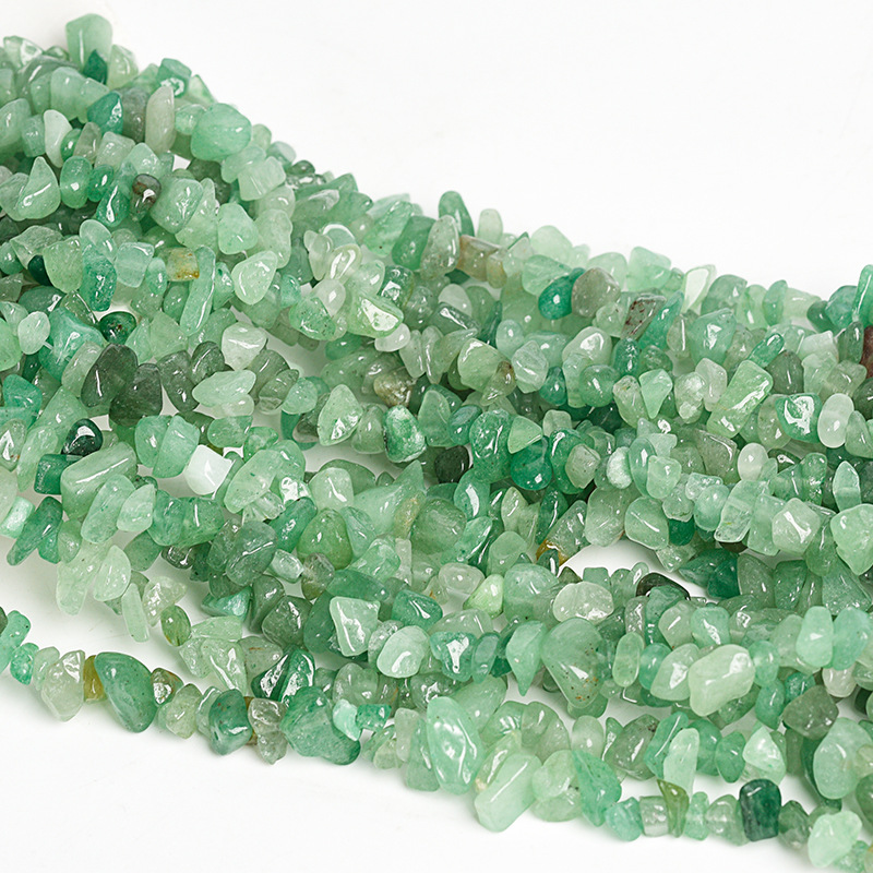 Gravel loose beads DIY jewelry accessories colored stones with crystal gravel semi-finished irregular beaded turquoise