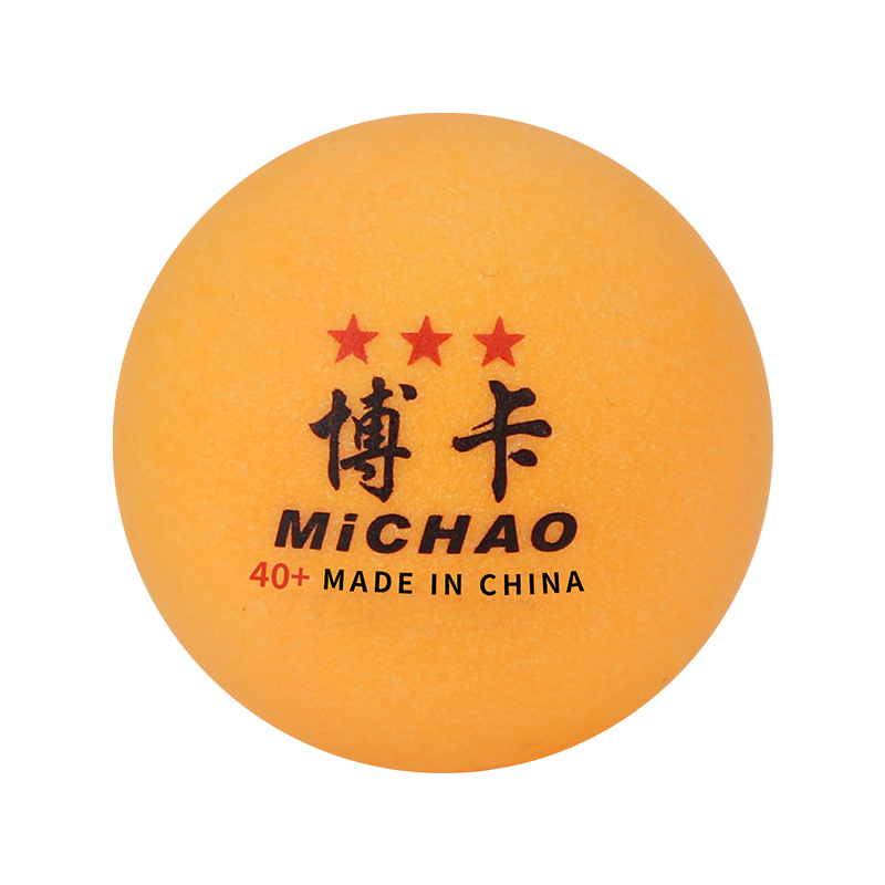Table Tennis Wholesale Three-Star Training Ball with High Elasticity and Durability New Material Abs Yellow White Outdoor Table Tennis
