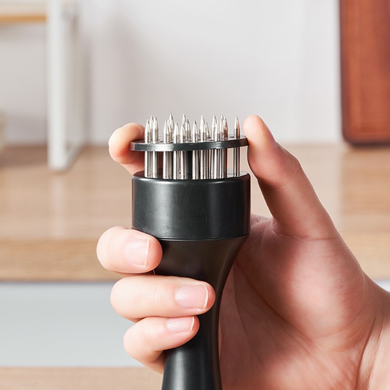 Chicken Leg and Wing Skewer Tool, Meat Tenderizer Needle, Meat Hammer, Kitchen Steak Barbecue Skewer Needle, Meat Flavoring Needle