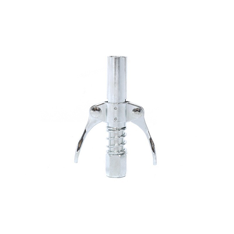 Locking clamp type high pressure oil nozzle generation gun head oil nozzle mechanical grease gun flat head self-locking grease nozzle head