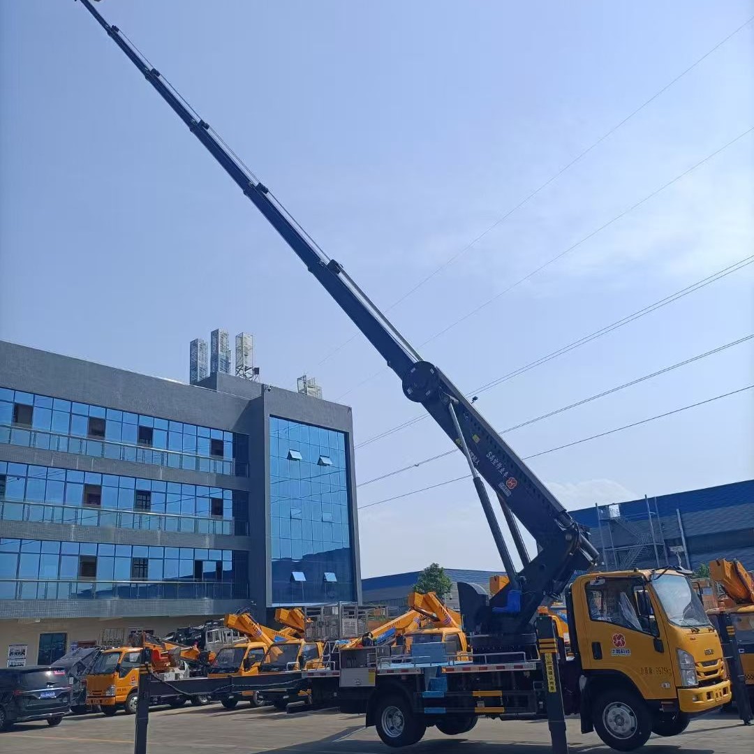 Qingling 36m Aerial Work Platform High-Altitude Work Vehicle Manufacturer Direct Sales Welcome Global Automotive Traders for Cooperation