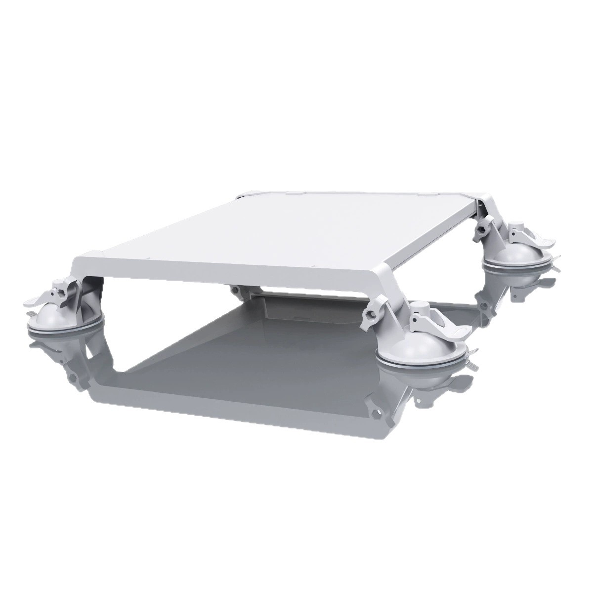 Cross-Border Exclusive Supply of Roof Rack Mini Suction Cup Bracket Rv Metal Signal Receiver Mobile Portable V4 in Stock