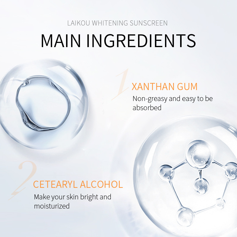 LAIKOU sunscreen Lecco Makeup Front Milk Trial Pack 2g Summer Isolation Cream Hydrating and Moisturizing Cross-border