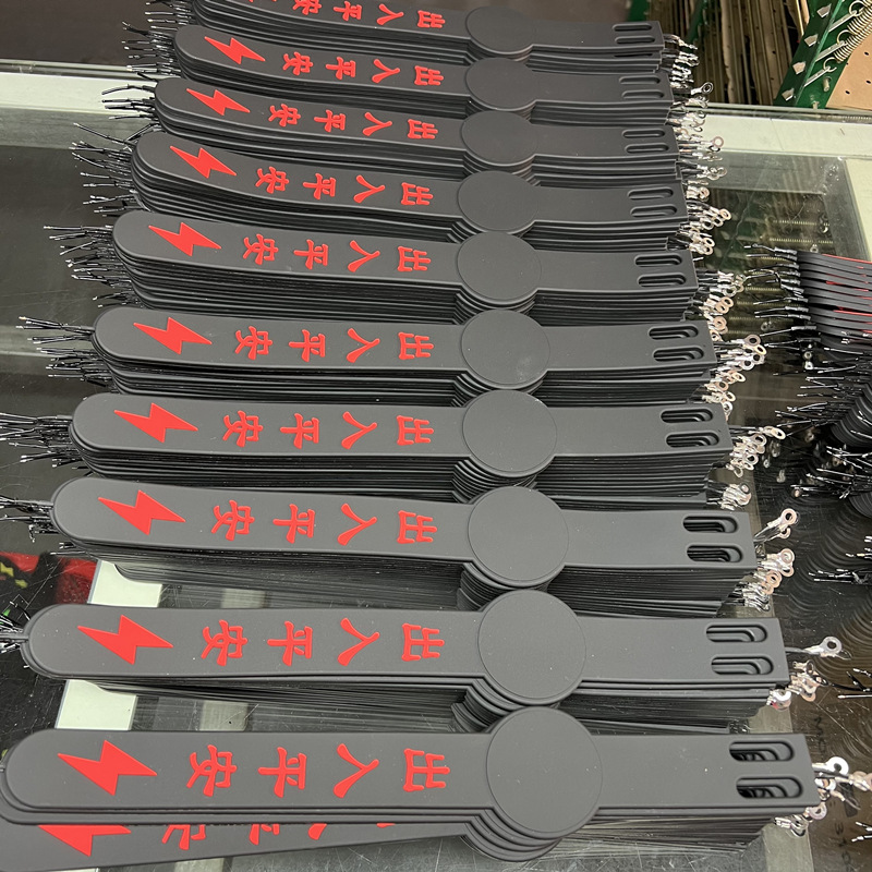 Vehicle-mounted static removal single copper wire rubber four-season electrostatic belt automotive special electrostatic belt accessories semi-finished products