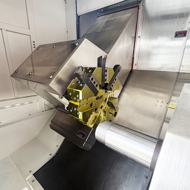 Shandong Machine Tool Medium Drive Double Head Cnc Lathe Stck95-400 Factory Direct Sale Boring Milling Machine