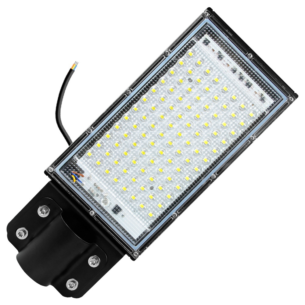Qianrun Lighting LED street light projection integrated road lighting 100W waterproof new rural garden light Outdoor