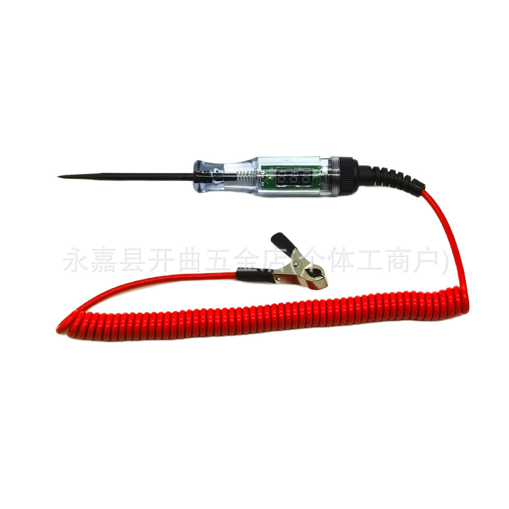 Car Test Pen/Digital Display Pen 5-120V/Maintenance and Maintenance Test Pen Tool/Large Dc 6-24V