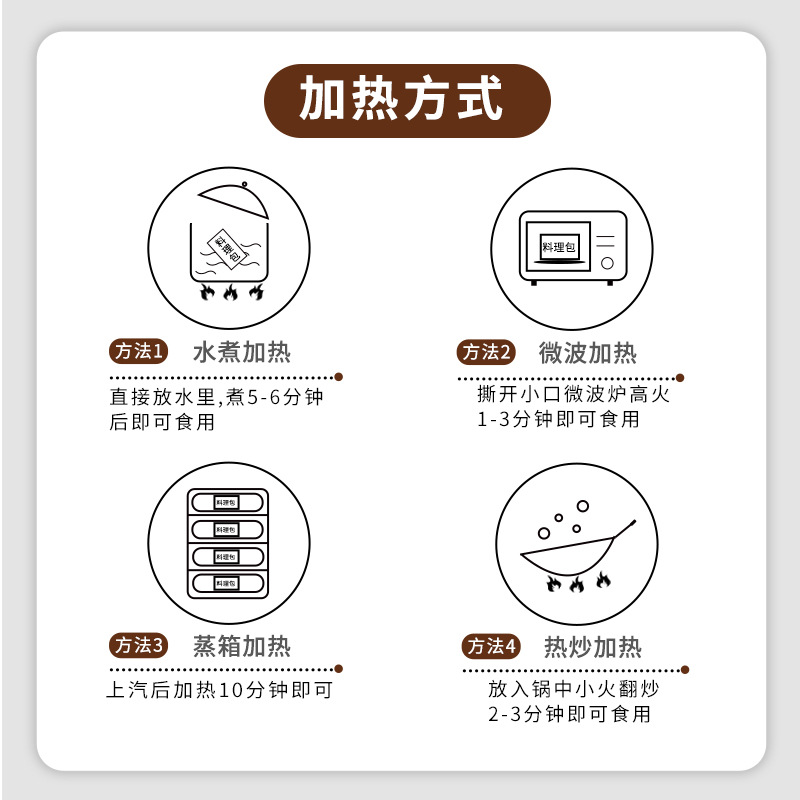 Grain and Agriculture Food Package Takeaway Pre-Made Dishes Fast Food Rice Bowl Small Bowl Dishes Fast Food Commercial Semi-Finished Dishes Food Wholesale