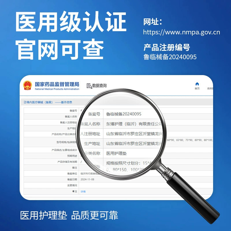 Dr. Kang Yi Medical Care Pad 60X90 Diaper Pad Mattress Disposable Adult Care Pad Single