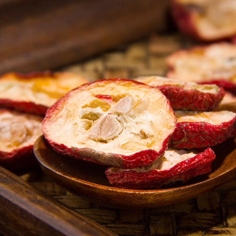 Huiwudi Dried Hawthorn with Seeds for Tea, Lotus Seed Tea Ingredients, Hawthorn Slices with Seeds, Multi-Product Source Manufacturer Wholesale and Retail