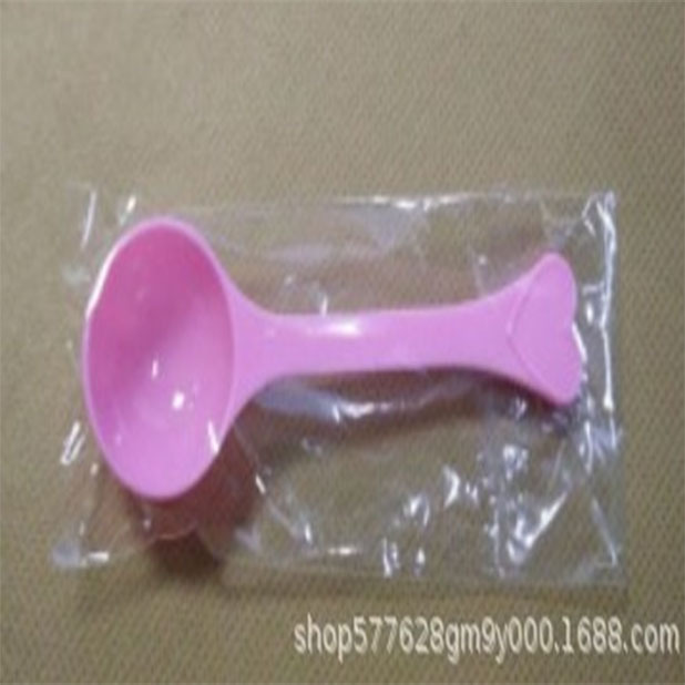 Independent 0.5g Plastic Spoon Tableware Measuring Small Food Spoon Powder Spoon Packaging Spoon 1ml Small Spoon