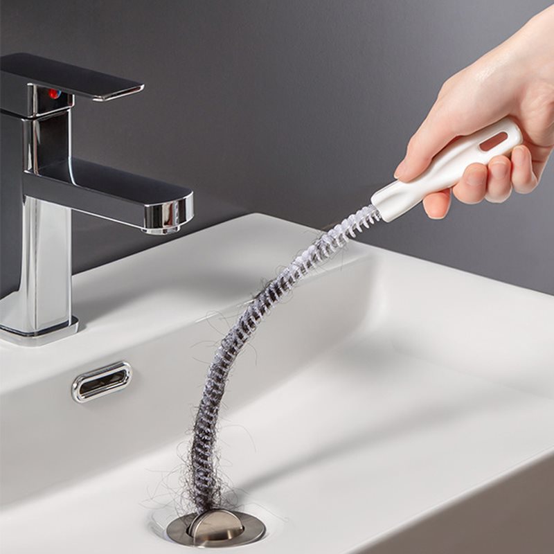 Special tool for dredging sewer anti-clogging hair cleaning artifact face sink cleaning brush pipe dredge