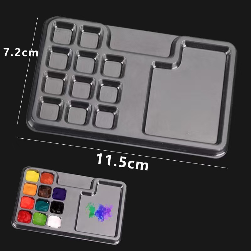 Disposable Palette Art Student Plastic Palette Oil Painting Acrylic Beginner Painting No-Wash Large Paint Palette