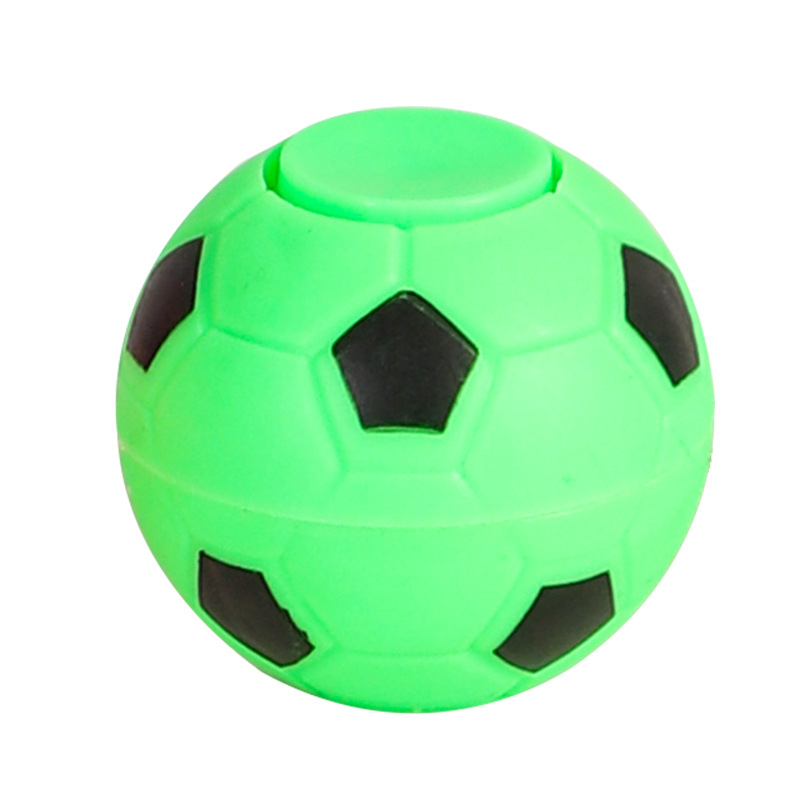 Football fingertip gyro spinning top children's creative new exotic toys 5.0cm decompression toys children's gifts
