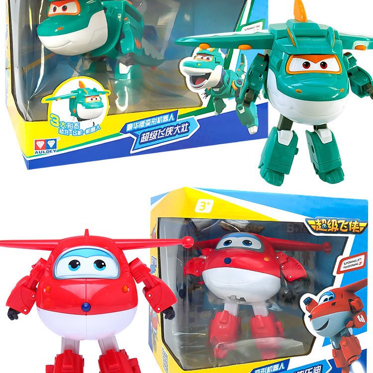 Audi Double Diamond Super Wings Toy Children's Set Full Set Large Ledi Little Love Golden Boy Transformation Robot