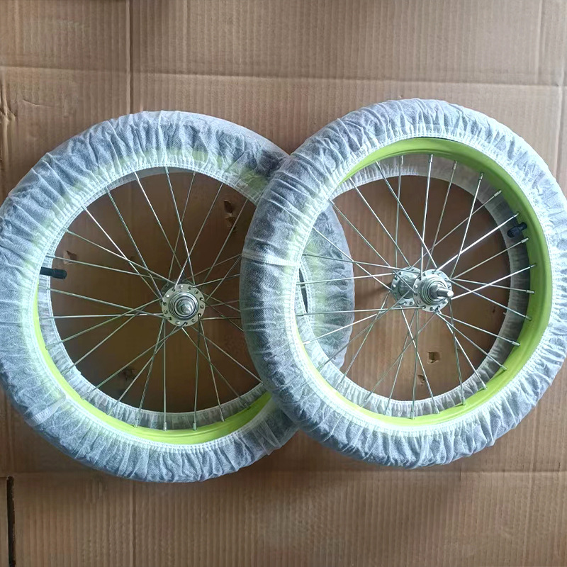 Electric Vehicle Tire Protective Cover Dust-Proof and Dirt-Proof Non-Woven Tire Cover Wheel Cover Transparent Seat Cover Protective Cover