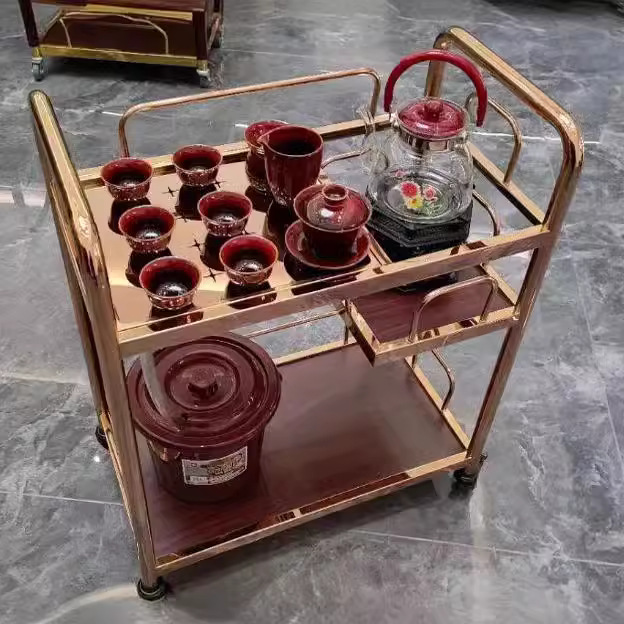 Stainless Steel Hotel Tea Car Tea House Tea Car Kung Fu Tea Car Tea Car Tea Car Tea Car