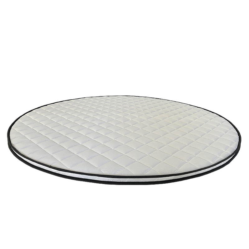 Round Spine-Protecting Coconut Palm Mattress, Thin 5cm Soft Bed with Hard Pad for Home Use, 2.22m m Simmons Firm Round Palm Pad