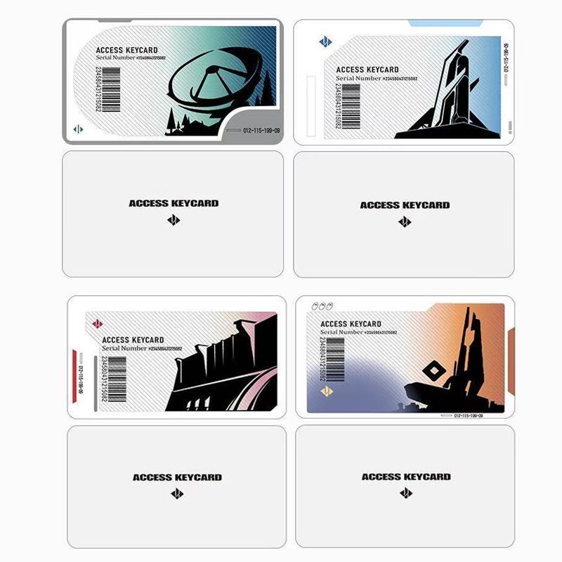 Delta Action Peripheral Authorization Card Anti-Scratch Film Student Campus Card Card Sticker Meal Card Personalized Room Card Film