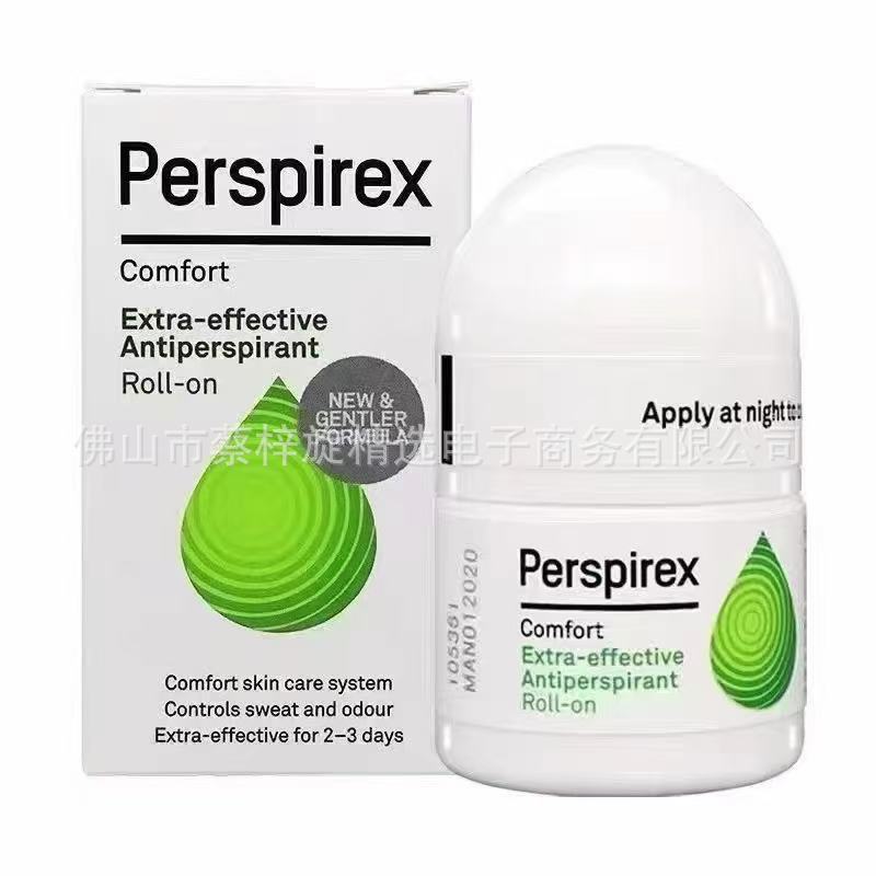 Danish Perspirex Unscented Antiperspirant for Women's Armpits, Dry and Odor-Removing Roller Ball Official Delivery