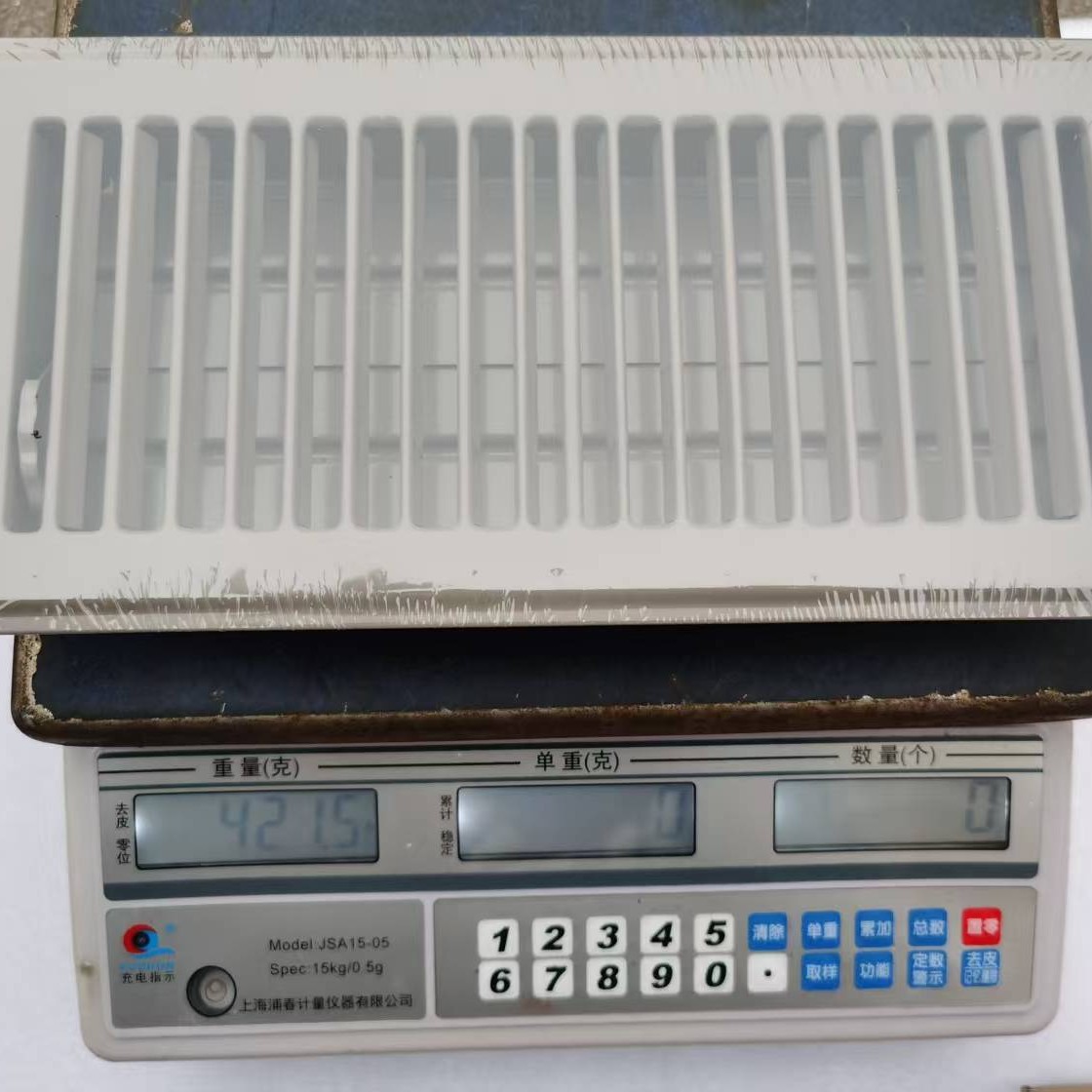 Cross-Border 4*10inch Floor Air Vent Fl Air Outlet Vent Floor Iron Vent White Black Brown