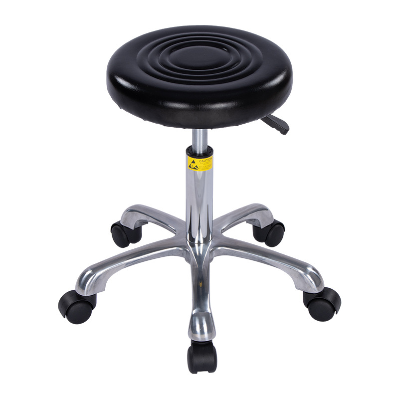 Xiaobaiyang P05 Stool Dust-Free Workshop Assembly Line Adjustable Rotating Round Stool Solid School Laboratory Beauty Chair