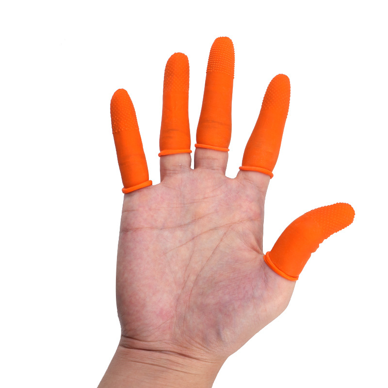 Wholesale disposable non-slip finger set thickened rubber finger set electronic factory industrial wear-resistant Finger Set