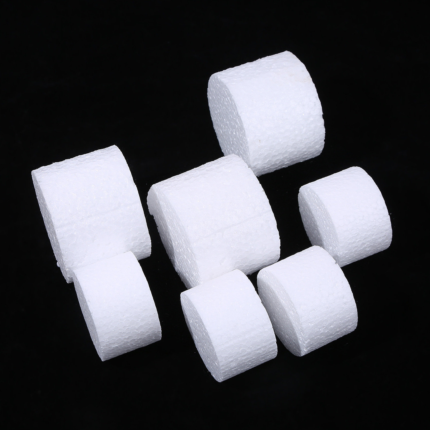 Factory Direct Eps Cylindrical Solid Foam Express Filling Buffer Foam Shock-Proof Decompression Flower Arrangement Foam Ball