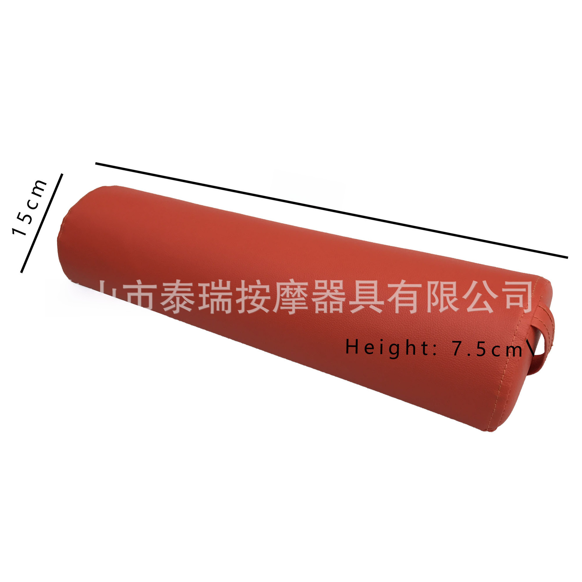 Cross-border semicircle pillow back pillow massage knee pillow cylindrical beauty leisure massage pillow rebound sponge