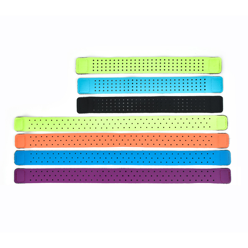 Heart Rate Armband Sports Bluetooth Elastic Replacement Strap Lycra Velcro Bicycle Fitness Strap Cross Border Hot Sale