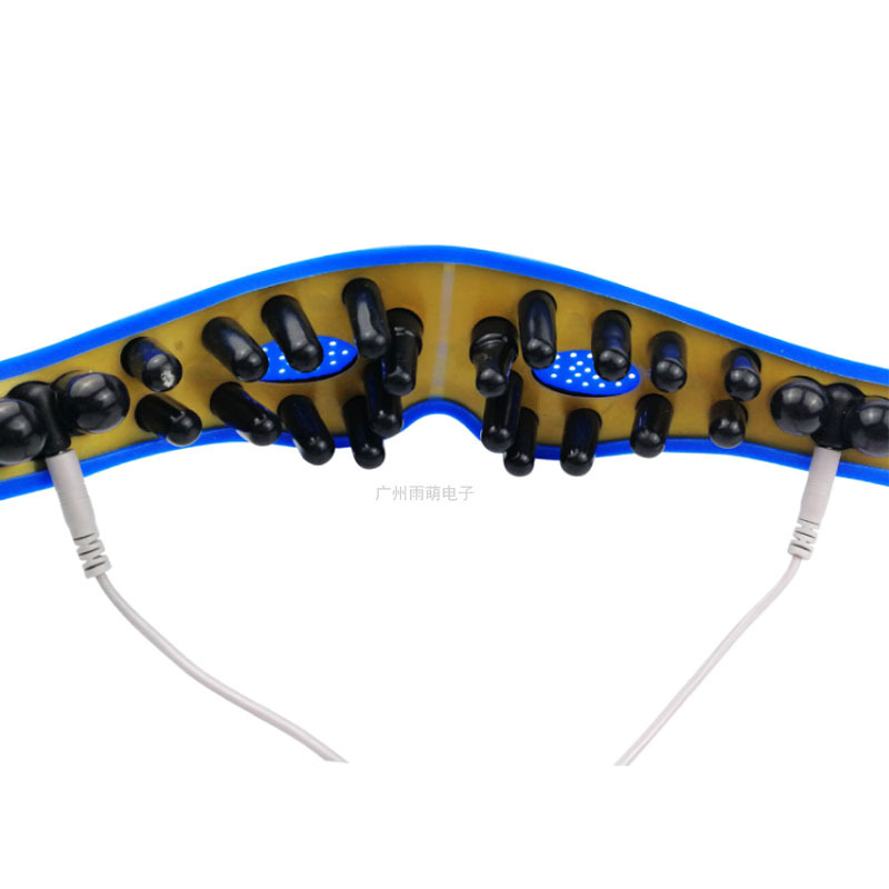 DDS Physical Therapy Electrode Eye Mask Eye Massage Health Care Instrument Accessories Silicone Printing Eye Mask Factory Wholesale